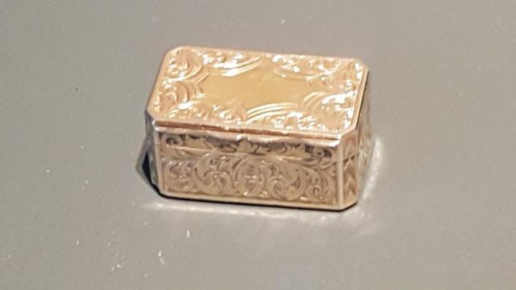 Sampson Mordan Silver Gilt Vinaigrette - Image 1