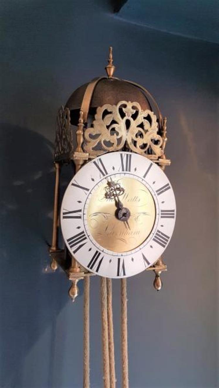 Very Original Georgian Period Lantern Clock  - Image 1
