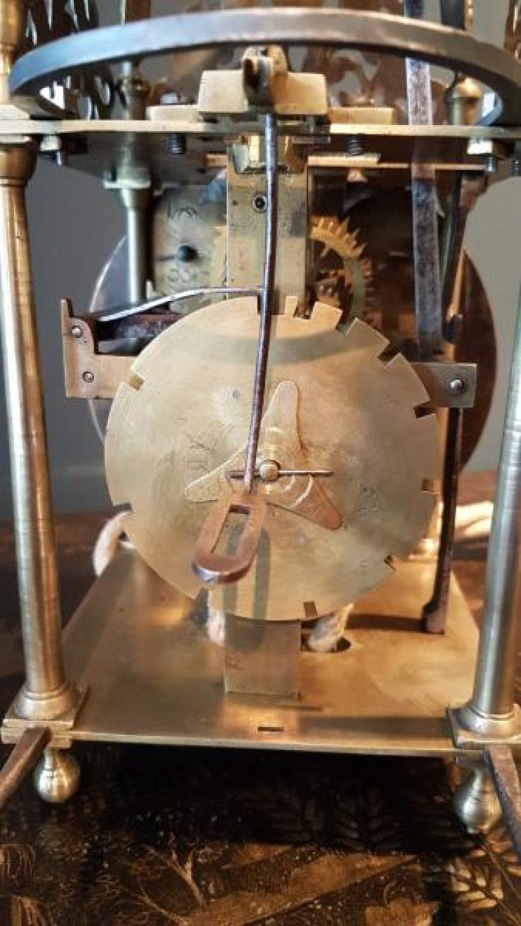 Very Original Georgian Period Lantern Clock  - Image 4