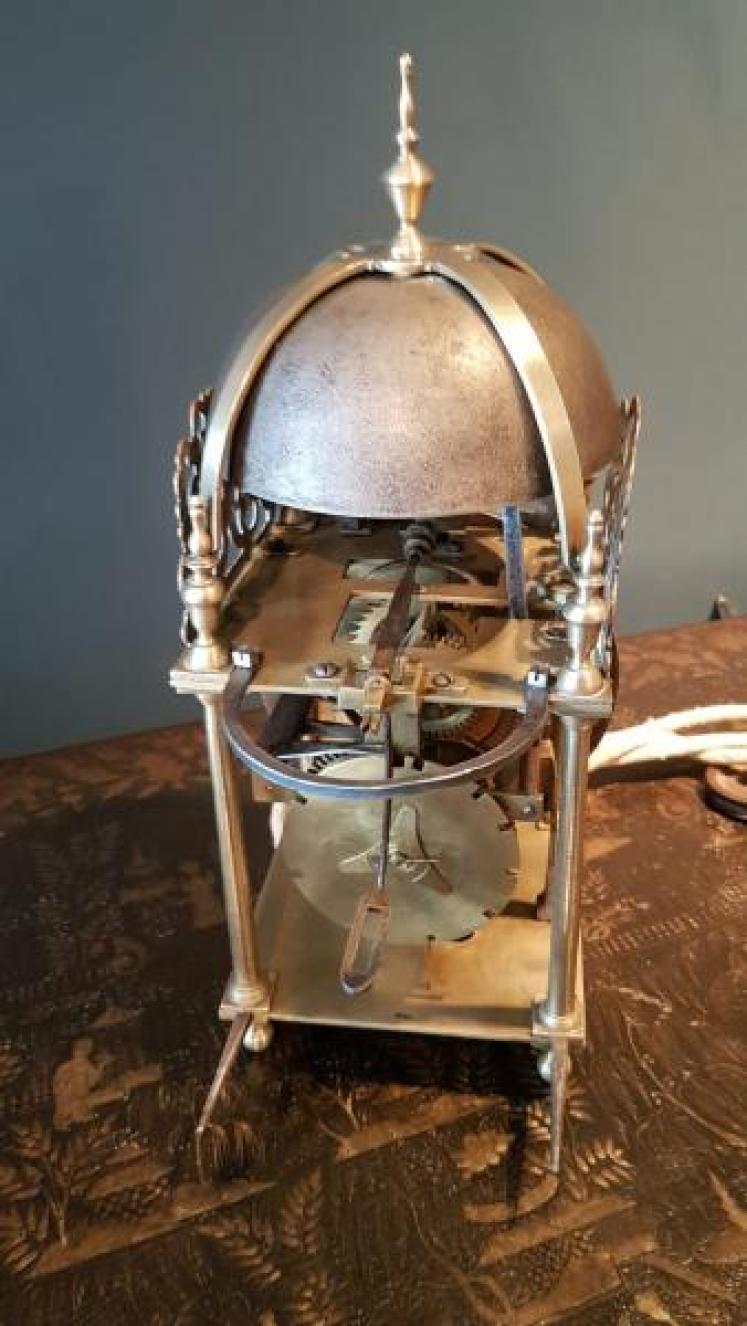 Very Original Georgian Period Lantern Clock  - Image 6
