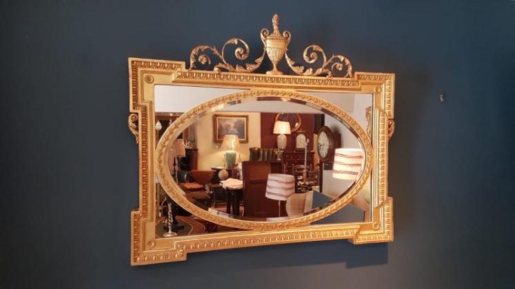 Superb Early Victorian Timber Gilt Mirror - Image 1