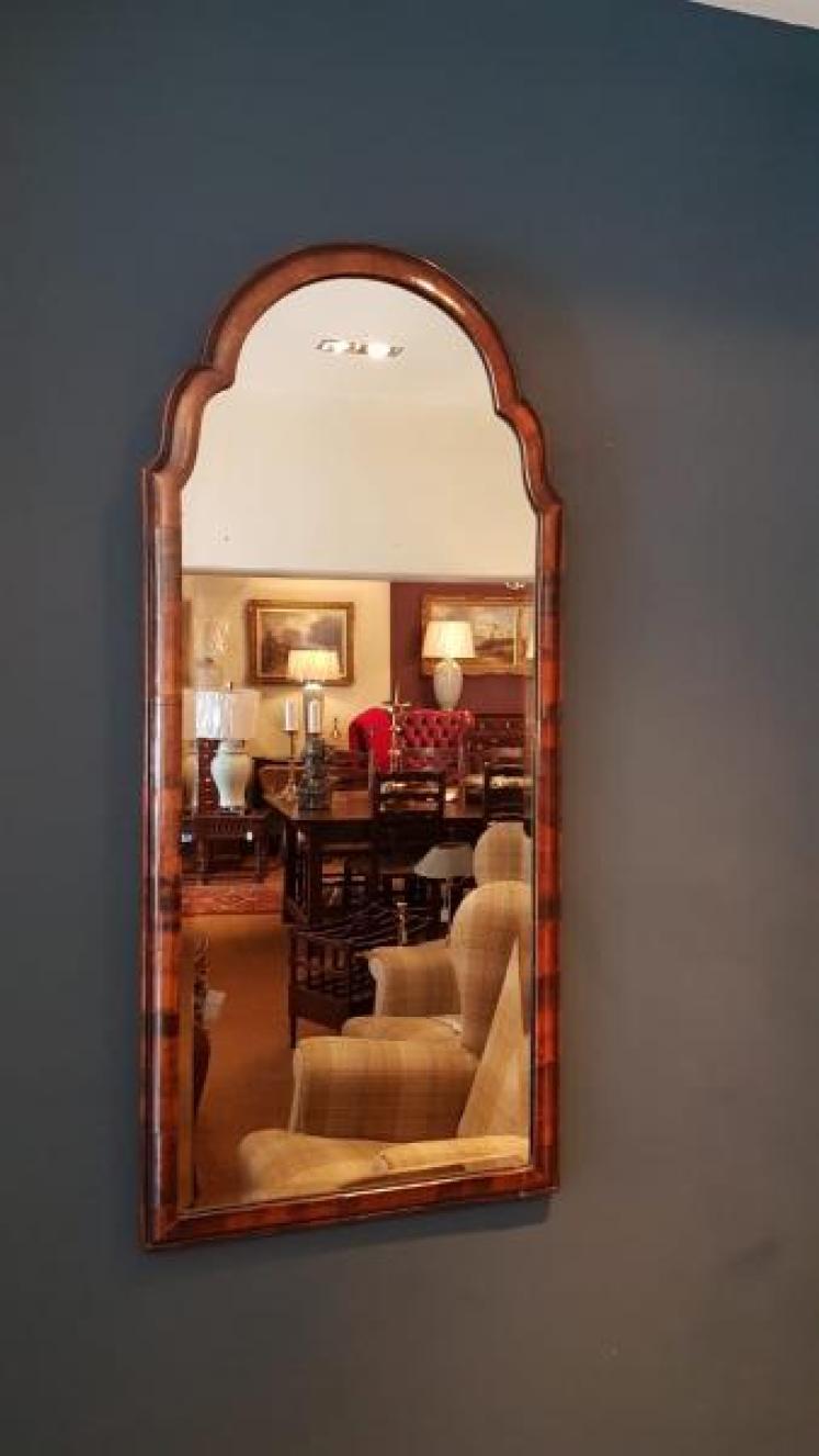 Victorian Walnut Mirror - Image 1