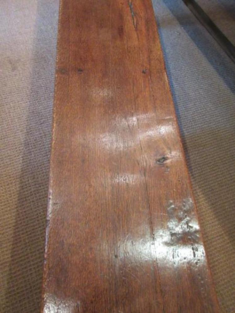 Pair of George III Period Oak Benches - Image 5