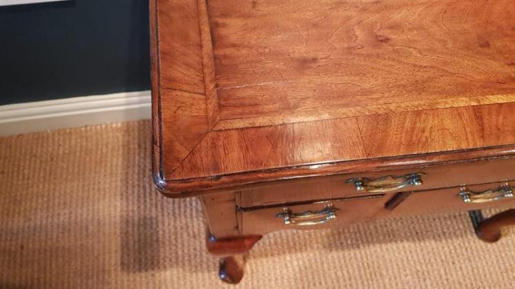 George I Period Walnut Low Boy - Image 7