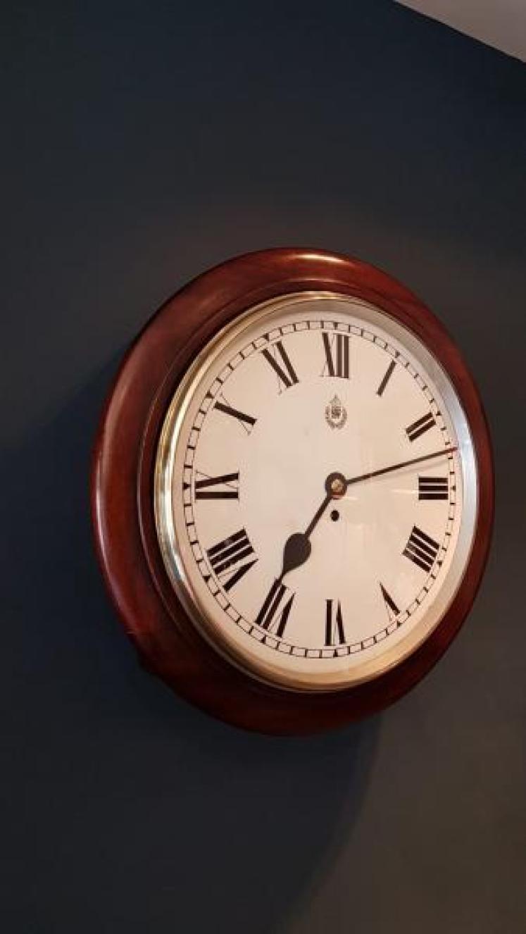 Antique RAF Fusse Dial Clock by Elliott - Image 1