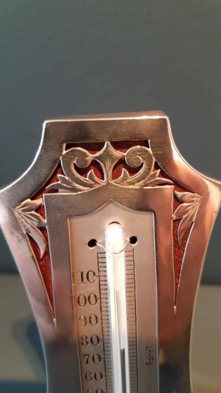 Silver Desk Top Thermometer - Image 4