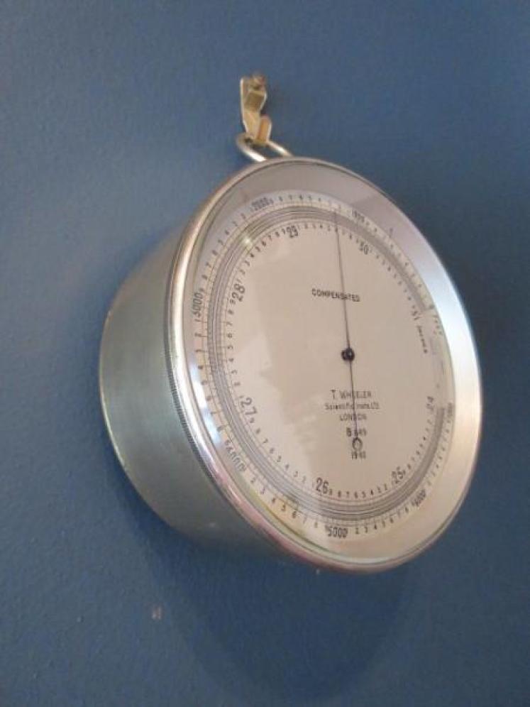 Antique Campaign Style London Marine Barometer - Image 1