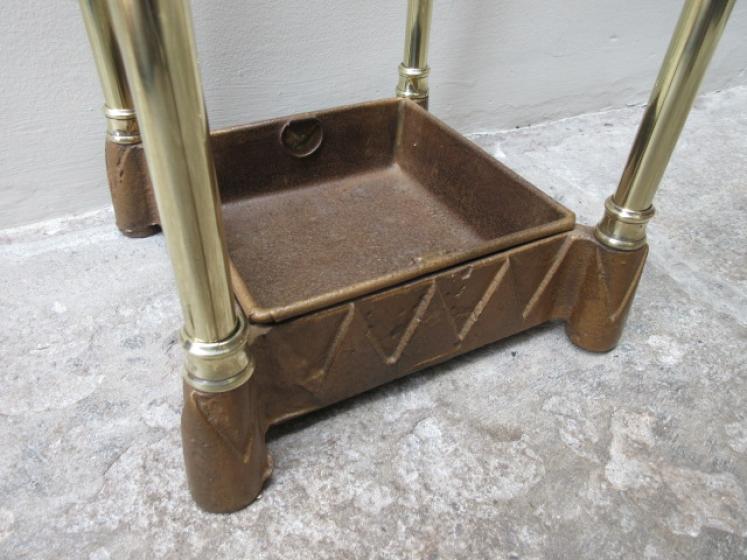 Antique Solid Brass Stick Stand - Image 3