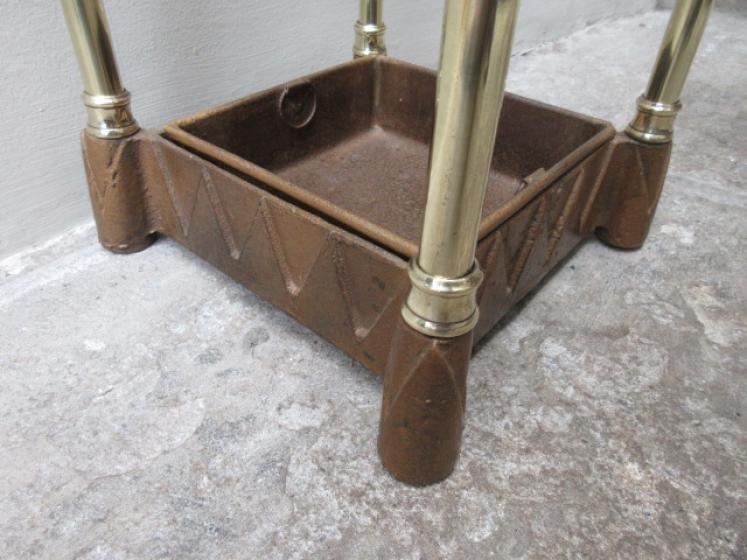 Antique Solid Brass Stick Stand - Image 4
