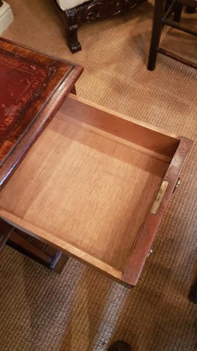 Regency Period Mahogany Pedestal Desk - Image 4