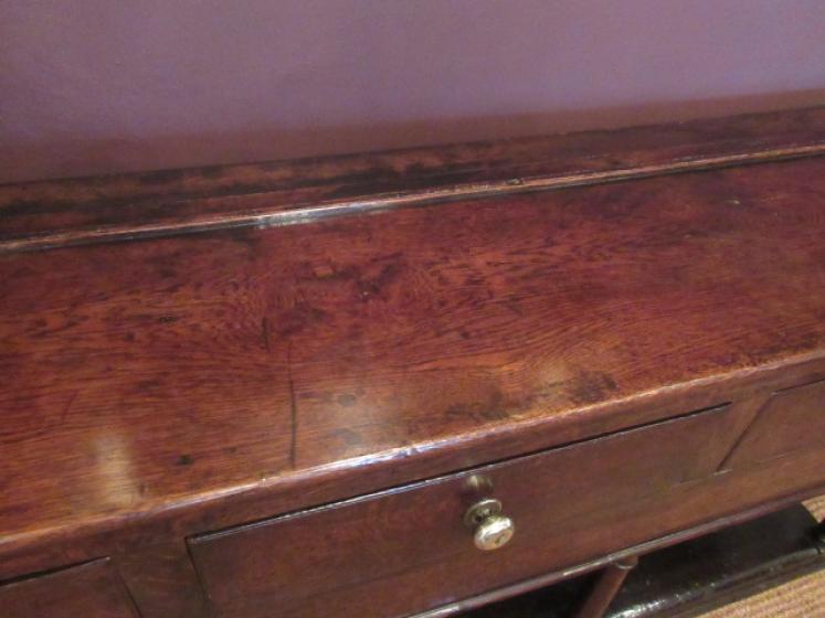 George III Period Open Pot Board Dresser.c.1750 - Image 3