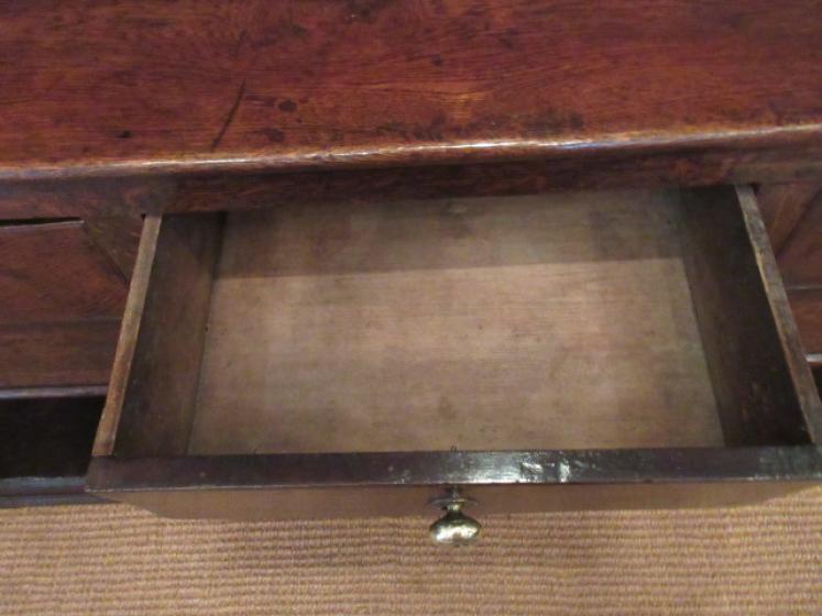 George III Period Open Pot Board Dresser.c.1750 - Image 6