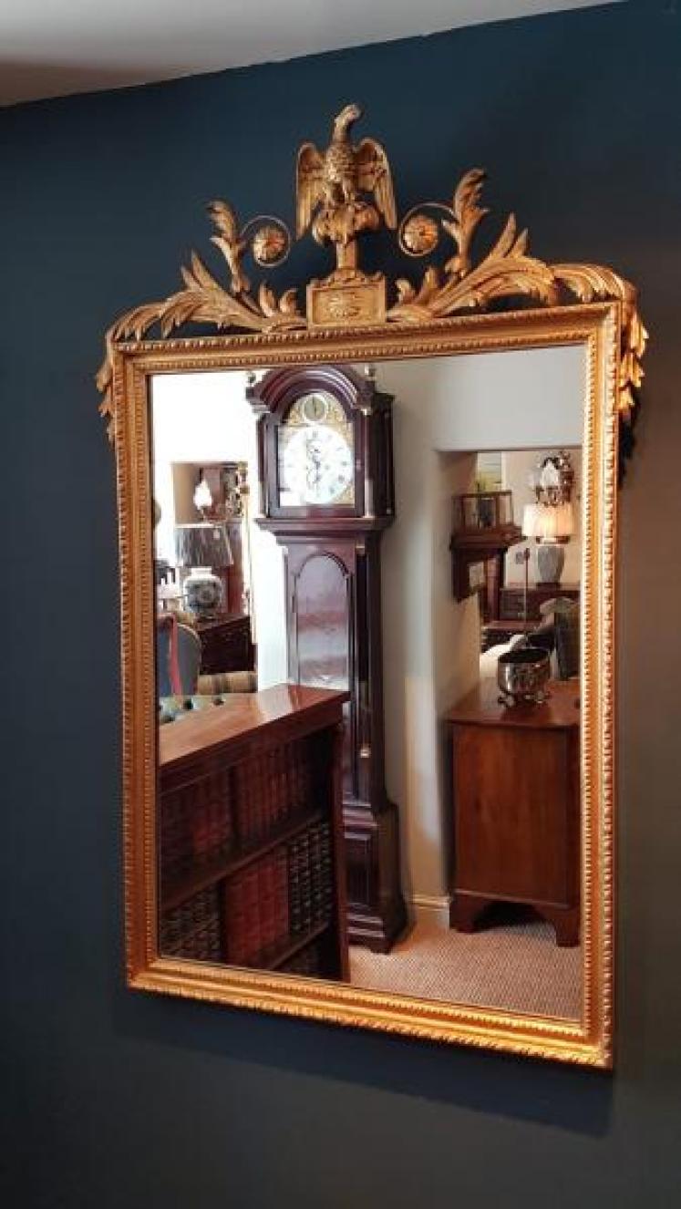 Superb Victorian Timber Gilt Mirror - Image 1