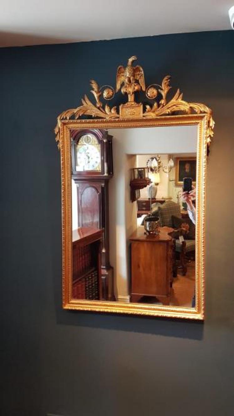 Superb Victorian Timber Gilt Mirror - Image 7