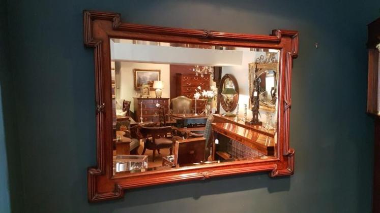 Top Quality Edwardian Mahogany Mirror - Image 1