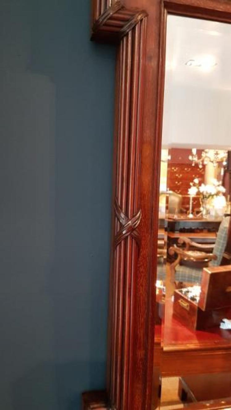 Top Quality Edwardian Mahogany Mirror - Image 4