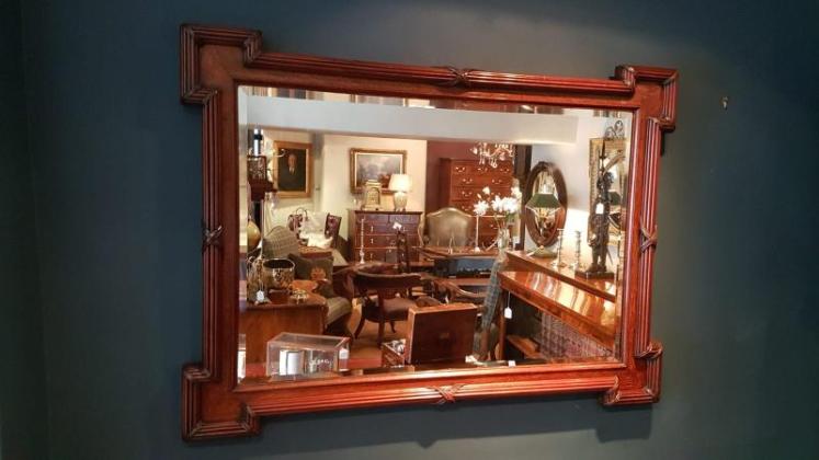 Top Quality Edwardian Mahogany Mirror - Image 7
