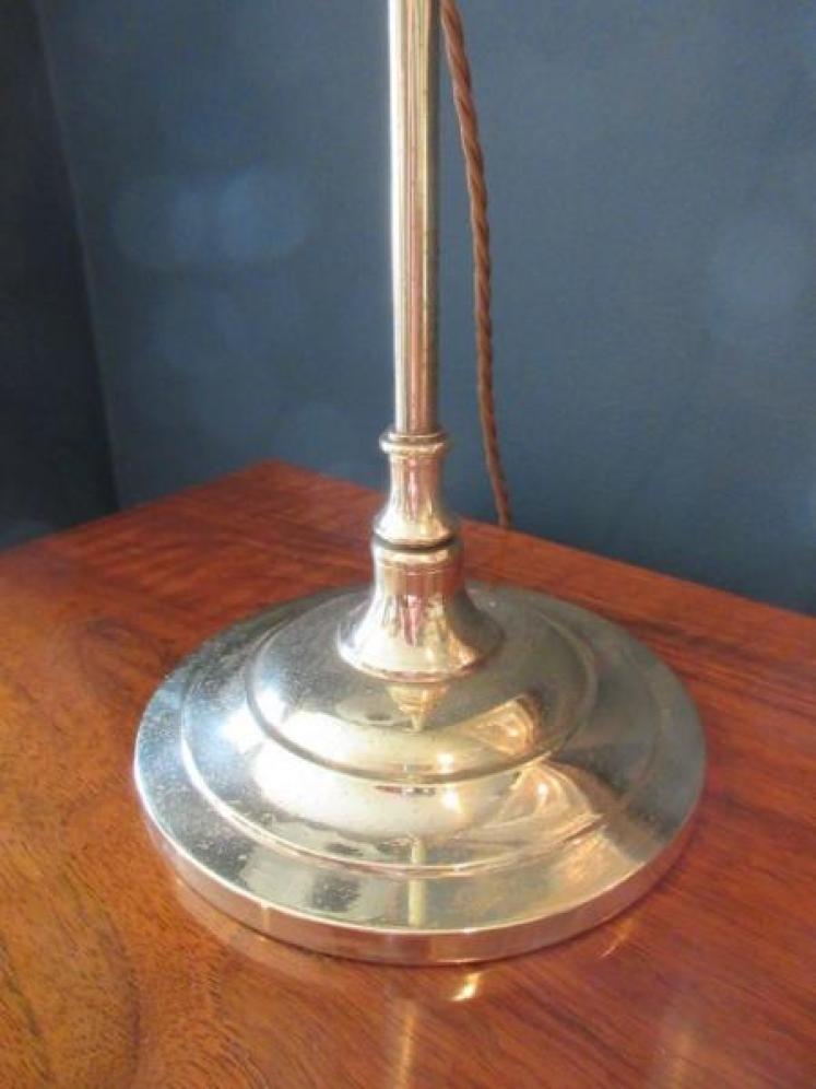 Edwardian Period Rise & Fall Table Lamp - Image 3