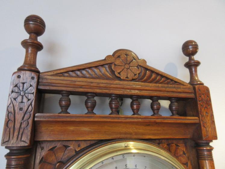 Superb Victorian Negretti & Zambra Hall Barometer - Image 3