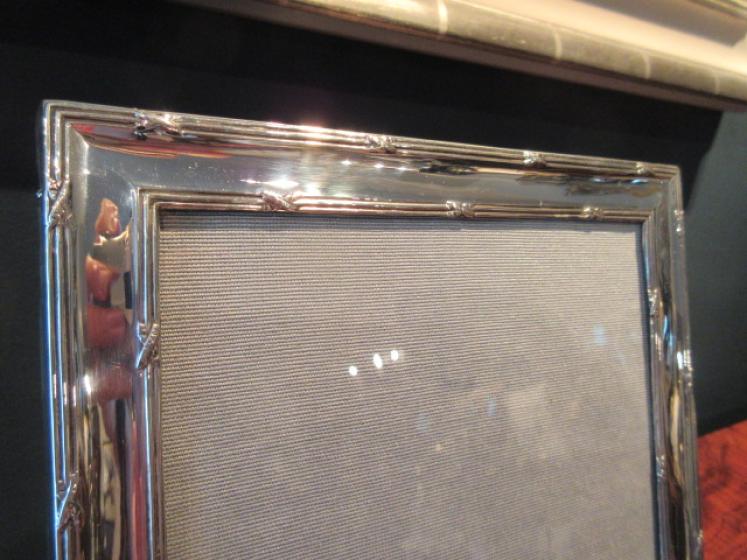 Large Edwardian Period Silver Photo Frame - Image 3
