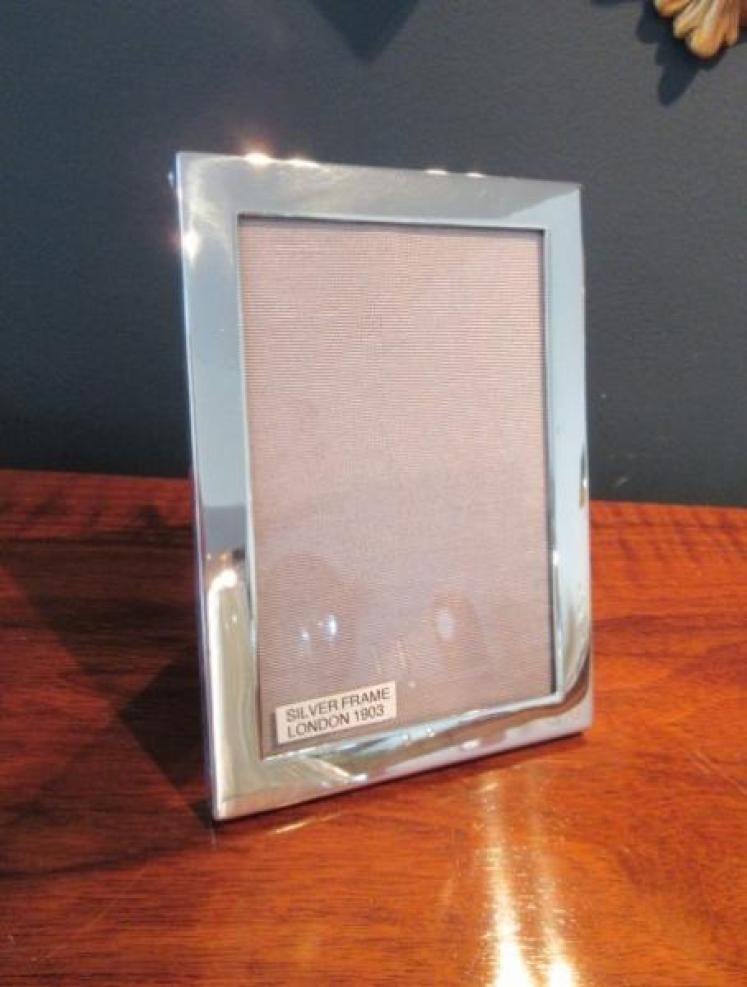 Edwardian Period Silver Photo Frame - Image 1