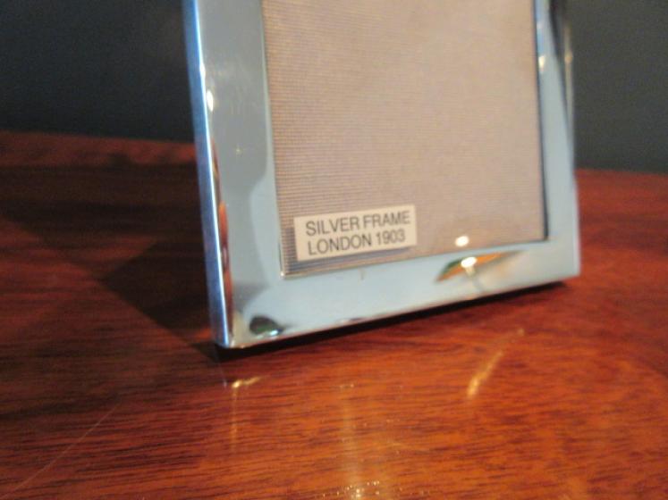 Edwardian Period Silver Photo Frame - Image 3