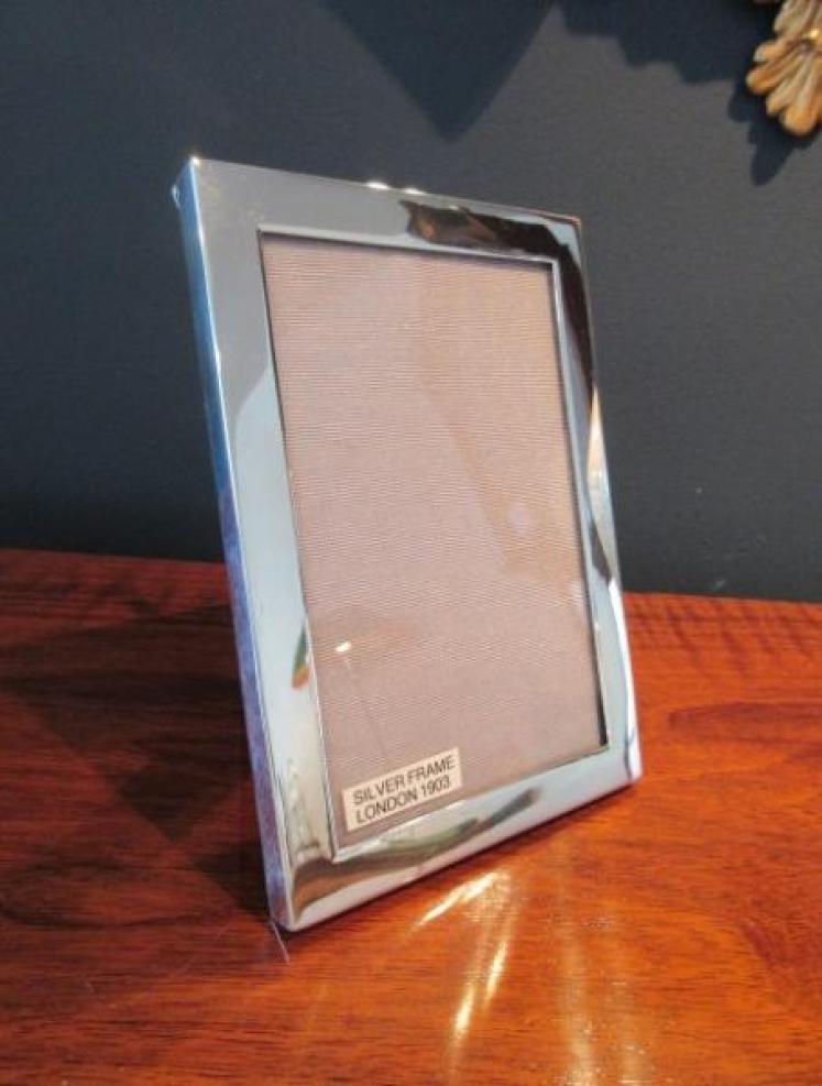 Edwardian Period Silver Photo Frame - Image 7