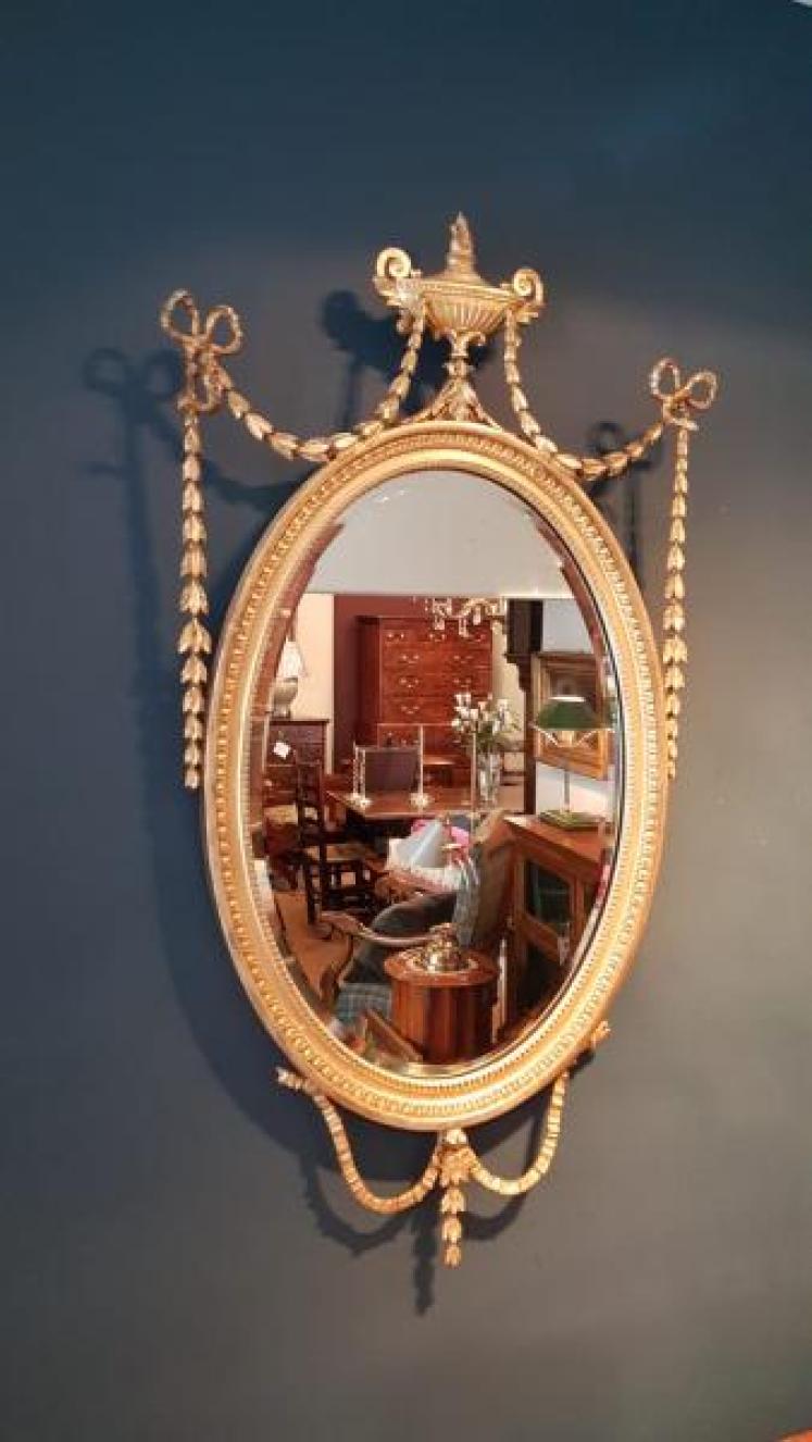Superb Victorian Adams Style Mirror - Image 1