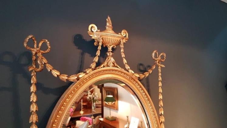 Superb Victorian Adams Style Mirror - Image 4