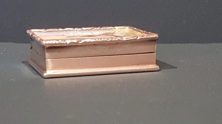Superb Silver Enamel Match Box - Image 2