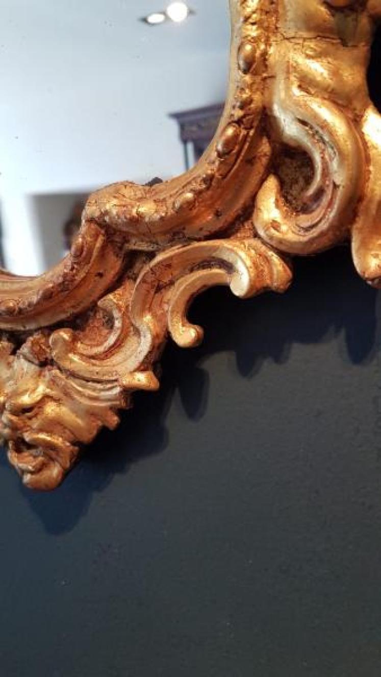 Victorian Timber Gilt Mirror - Image 6