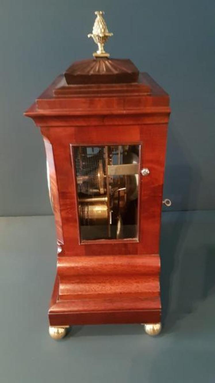 Antique Dent London Double Fusee Bracket Clock - Image 6