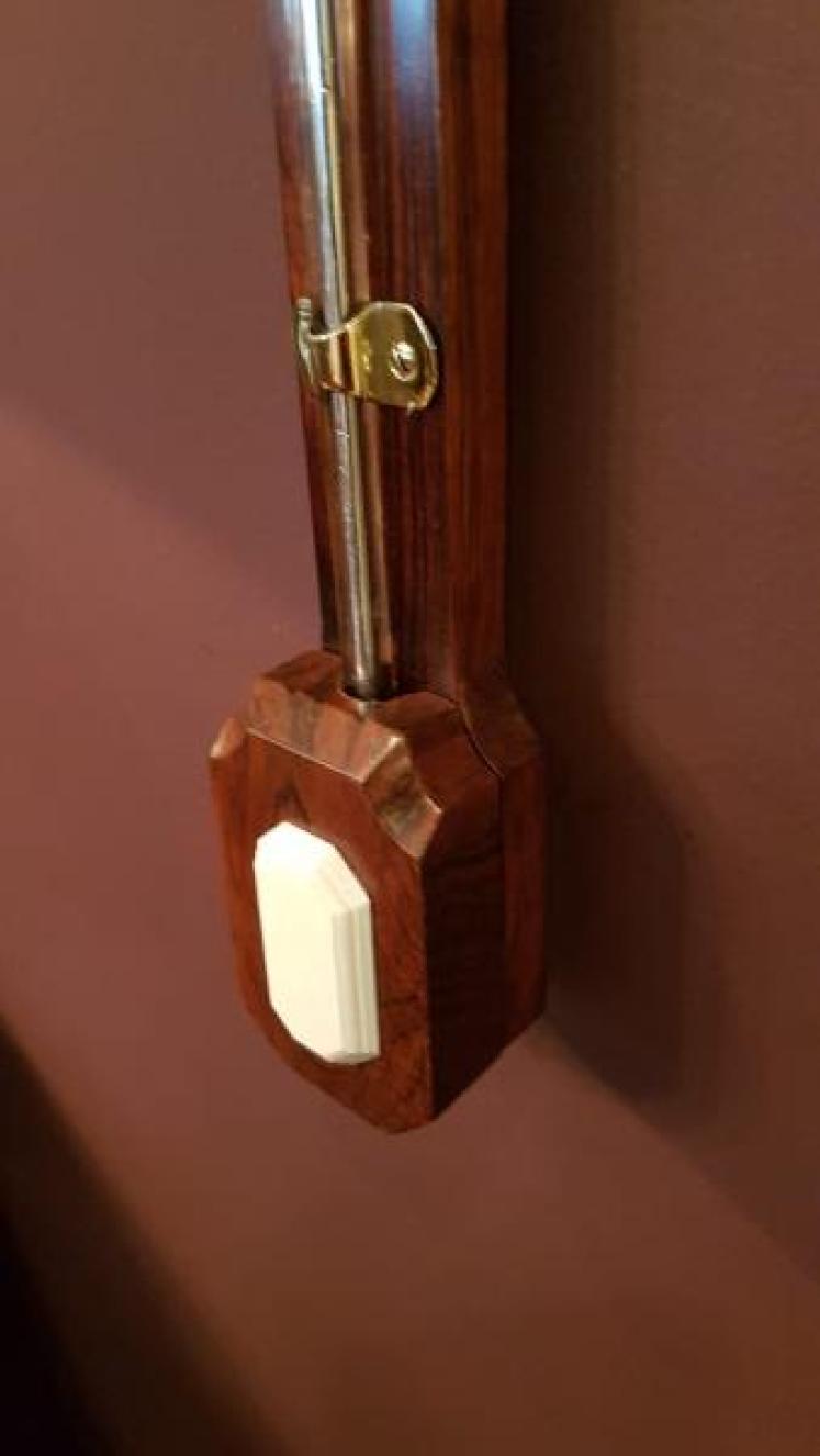 Early Victorian Rosewood Stick Barometer - Image 3