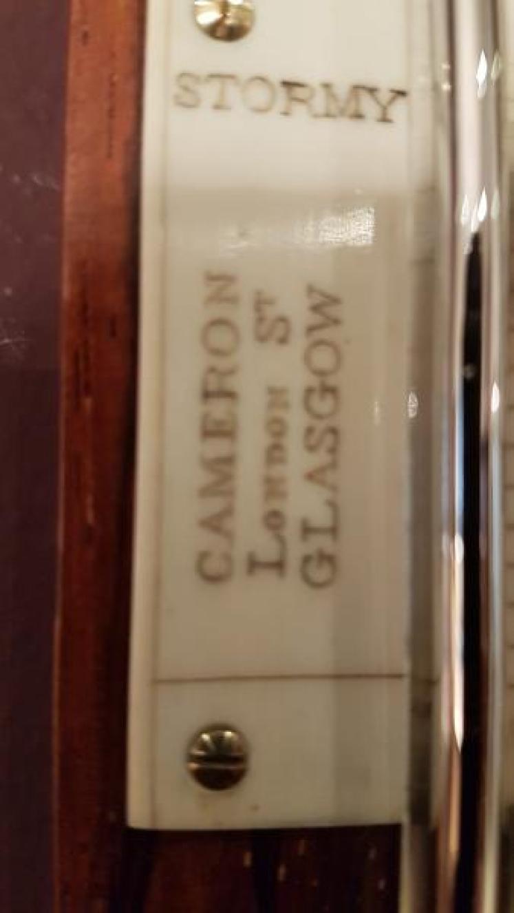 Early Victorian Rosewood Stick Barometer - Image 4