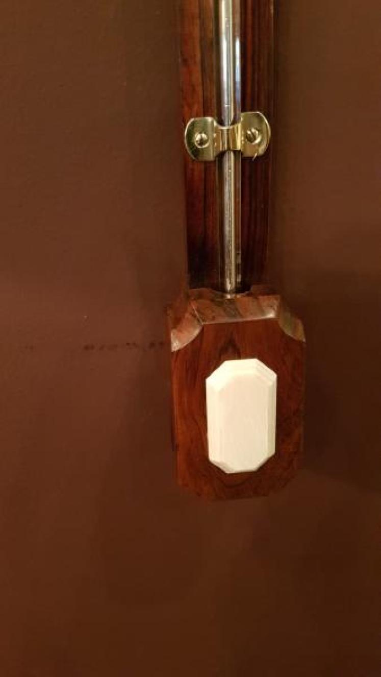 Early Victorian Rosewood Stick Barometer - Image 5