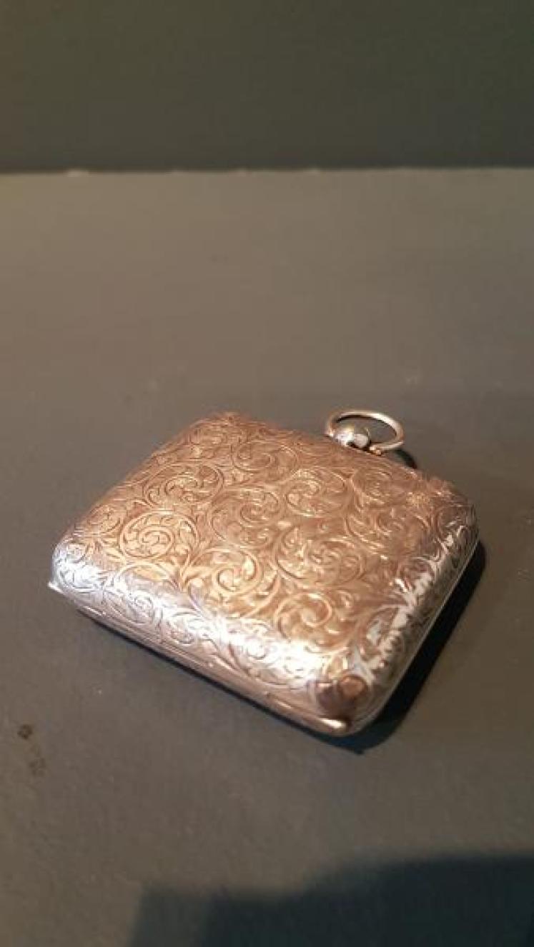 Rare Edwardian Silver Quadruple Sovereign Case - Image 2