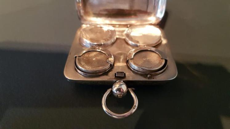 Rare Edwardian Silver Quadruple Sovereign Case - Image 5