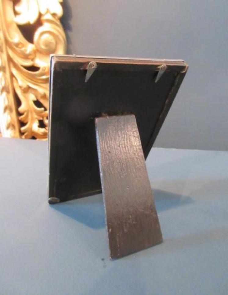George V Period Silver Engraved Photo Frame - Image 4