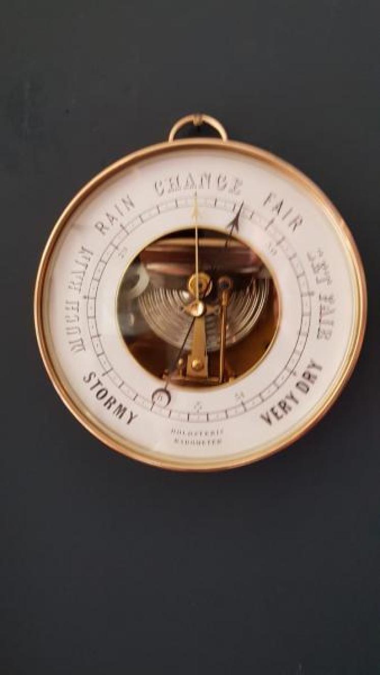 Victorian Skeletonised Marine Barometer - Image 1