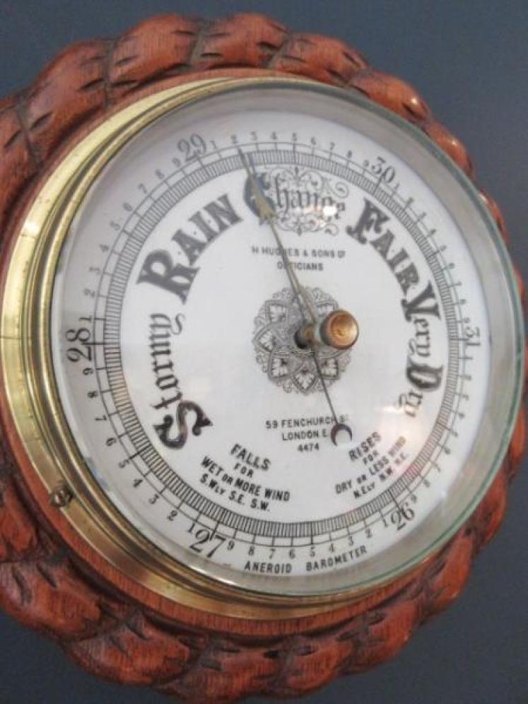 Mid Victorian London Ship's Barometer - Image 2