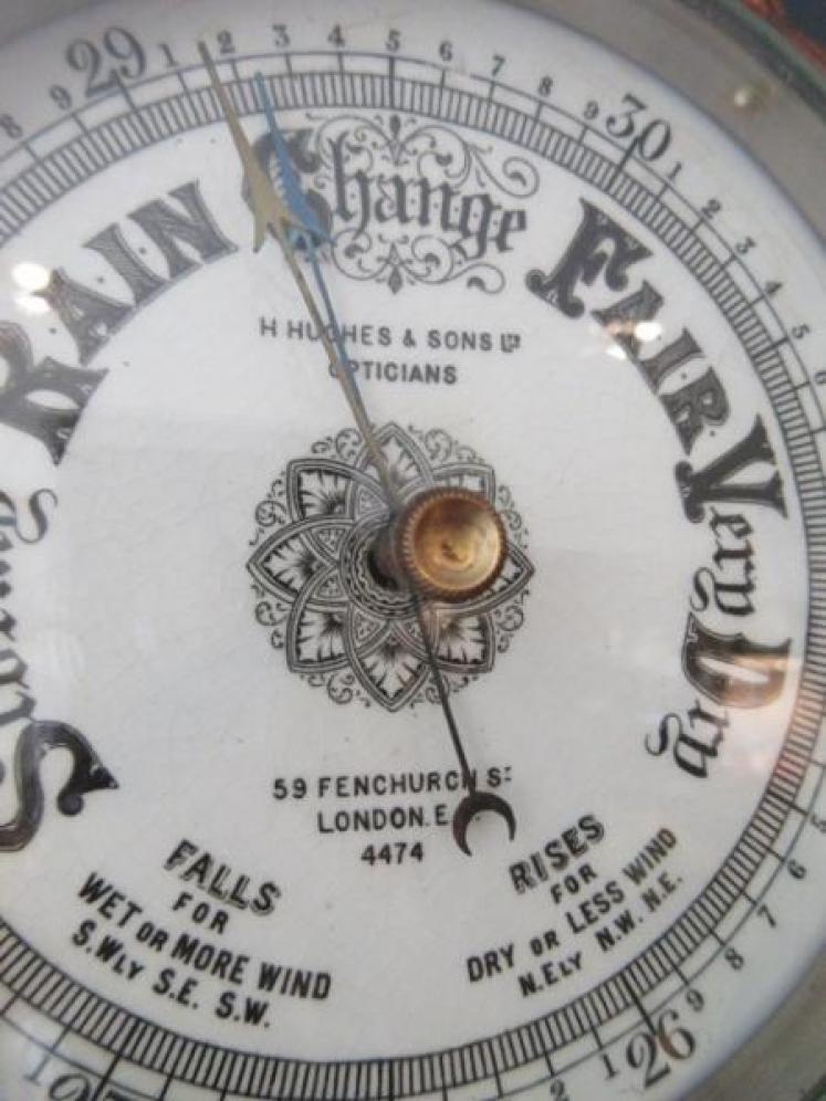 Mid Victorian London Ship's Barometer - Image 4