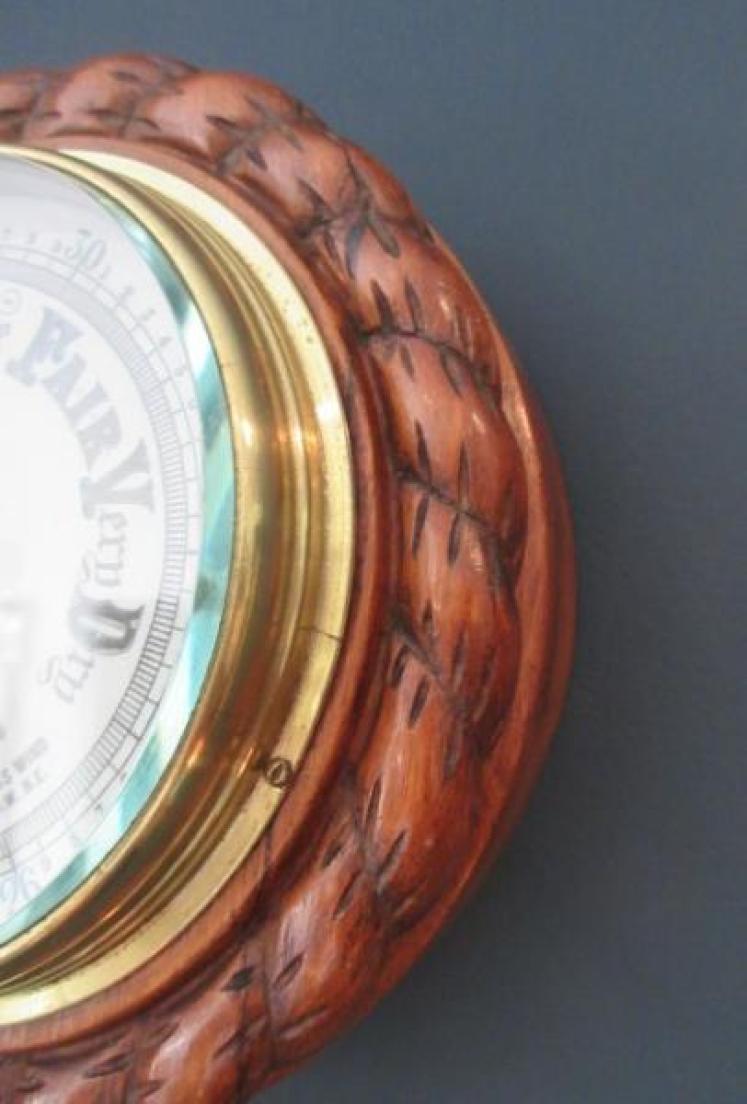 Mid Victorian London Ship's Barometer - Image 5