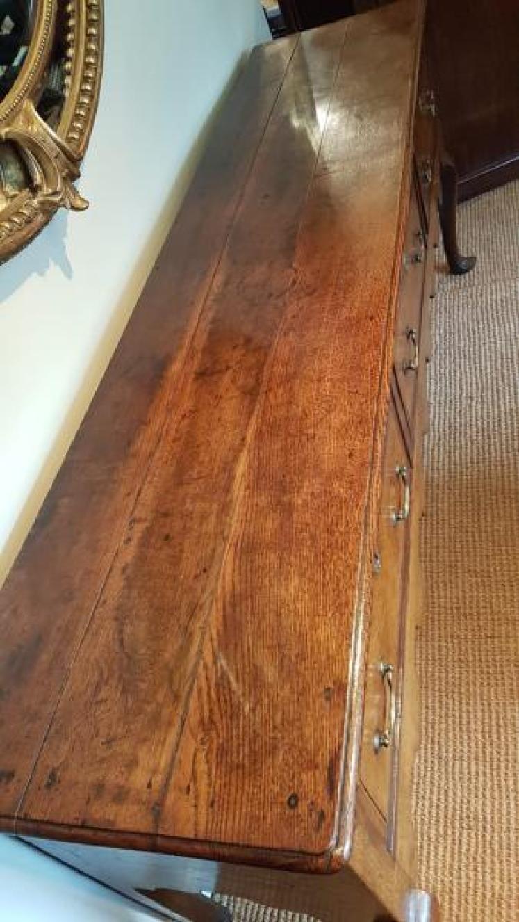 George II Oak Dresser - Image 5
