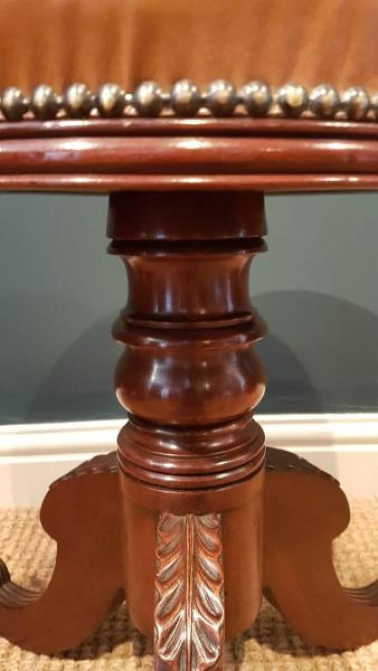 William IV Mahogany Stool - Image 3