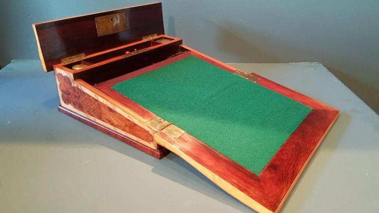 Fine Quality Early Victorian Writing Slope  - Image 3