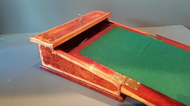 Fine Quality Early Victorian Writing Slope  - Image 6