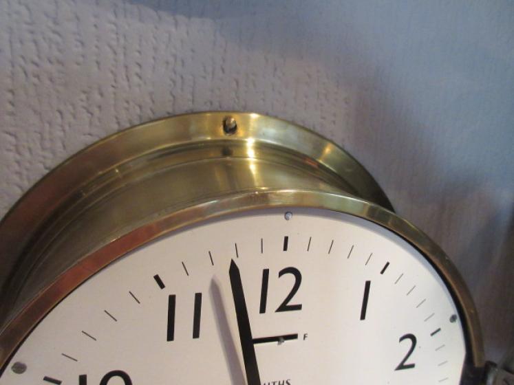 1930's Smith's Astral Ship's Wall Clock - Image 4
