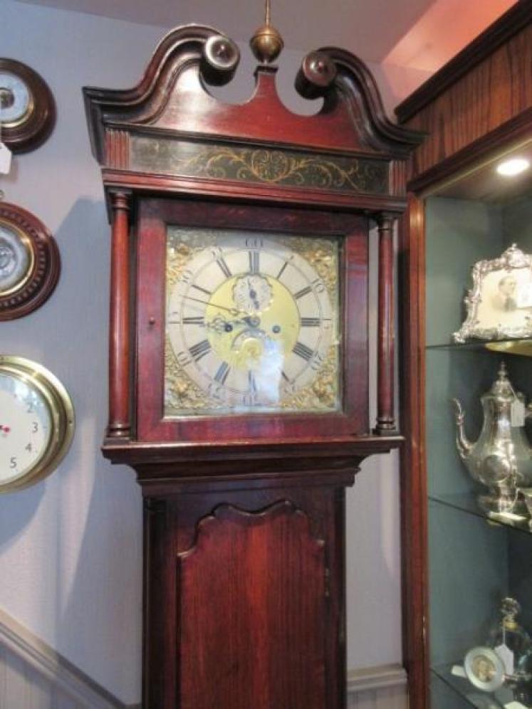 George III Period Winstanley of Wigan 8 Day Longcase Clock - Image 1