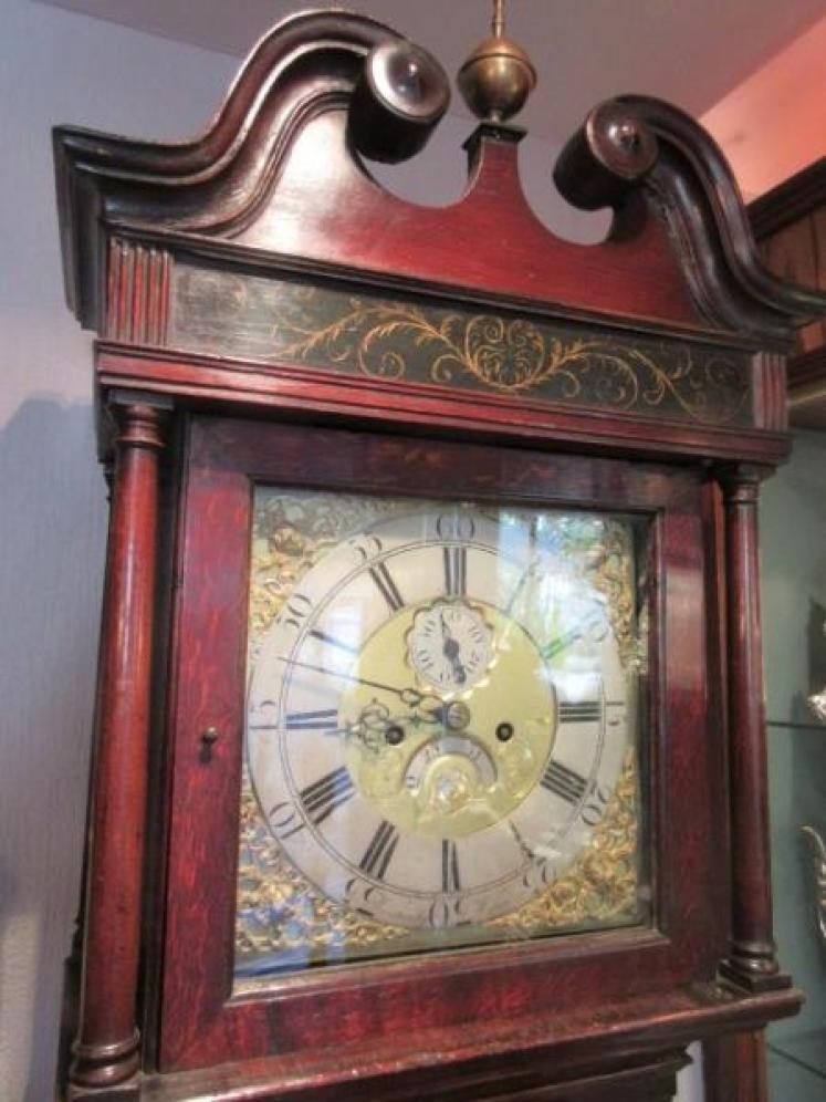 George III Period Winstanley of Wigan 8 Day Longcase Clock - Image 2