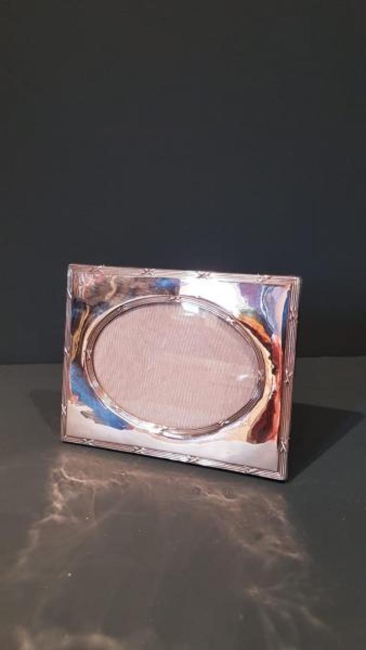 Edwardian Silver Photo Frame  - Image 2